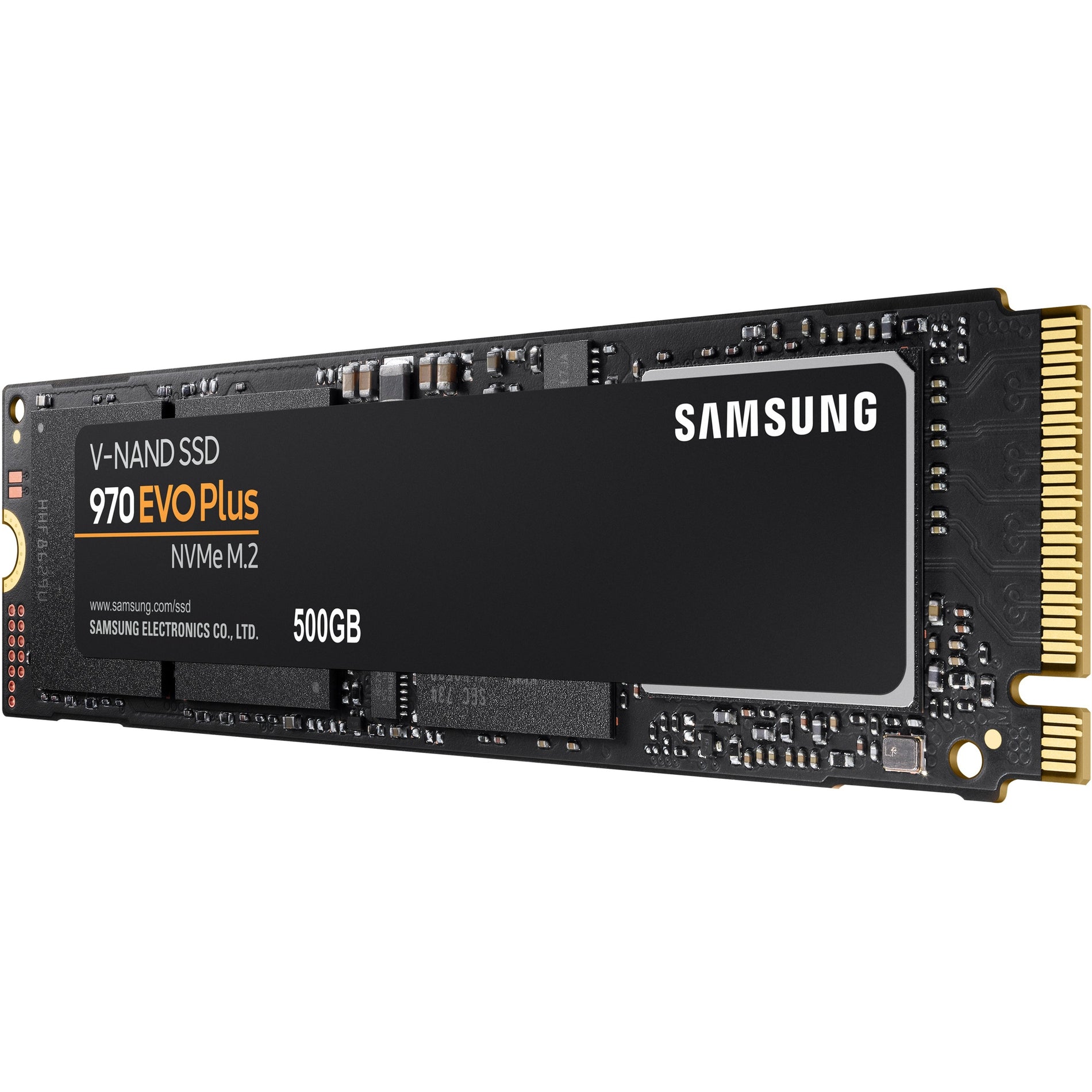 Samsung MZ-V7S500B/AM 970 EVO Plus Series 500GB PCIe NVMe M.2 Internal SSD, High-Speed Storage Solution for Notebooks and Desktop PCs