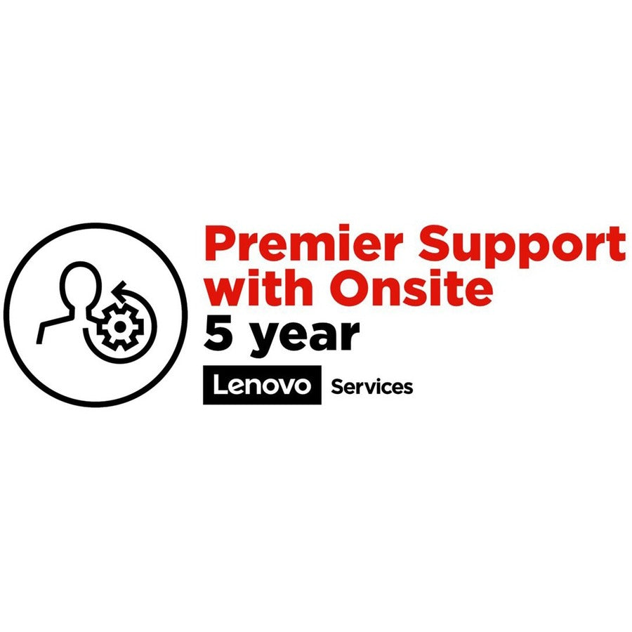 Lenovo 5WS0T36190 Premier Support - 5 Year Warranty, On-site Service, Parts & Labor