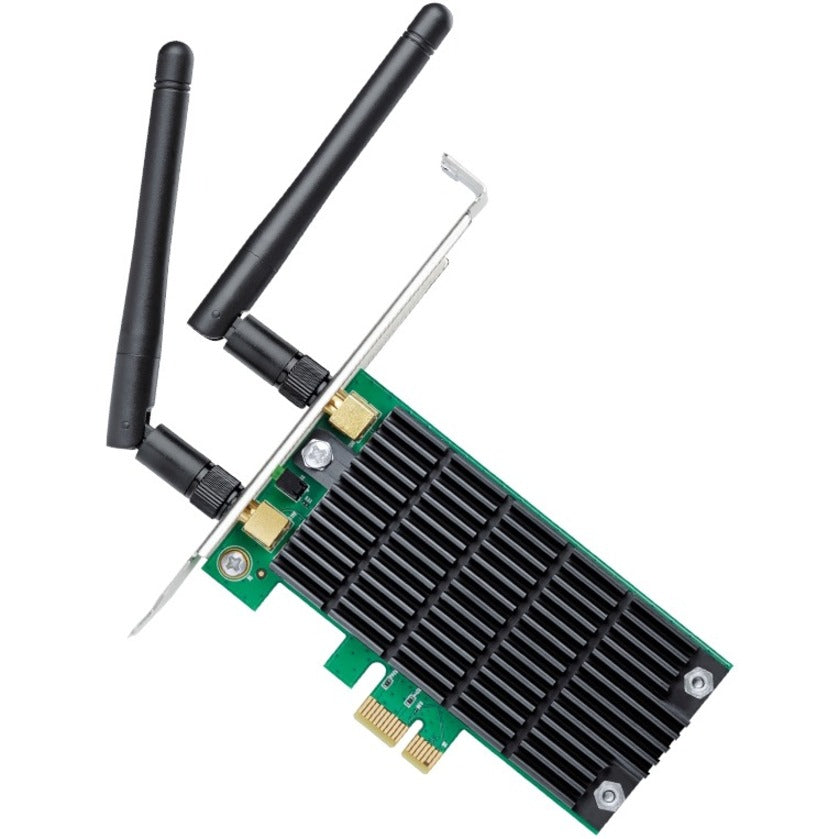 TP-Link ARCHER T4E AC1200 Wireless Dual Band PCI Express Adapter, 867Mbps at 5GHz + 300Mbps in