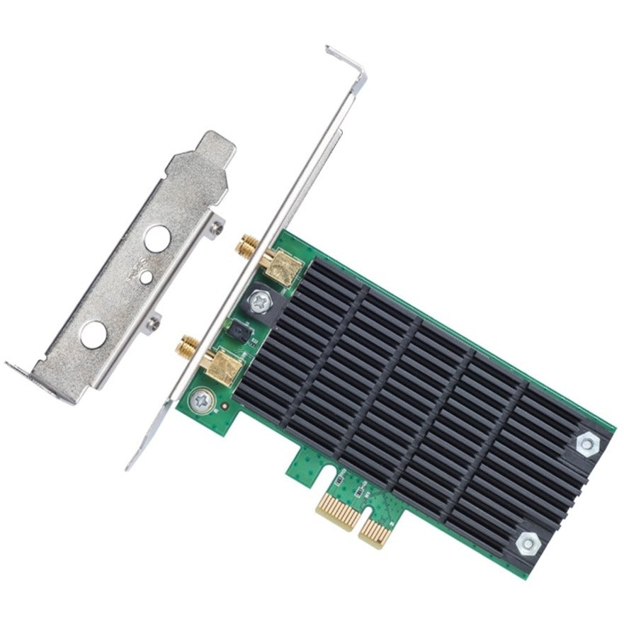 TP-Link ARCHER T4E AC1200 Wireless Dual Band PCI Express Adapter, 867Mbps at 5GHz + 300Mbps in