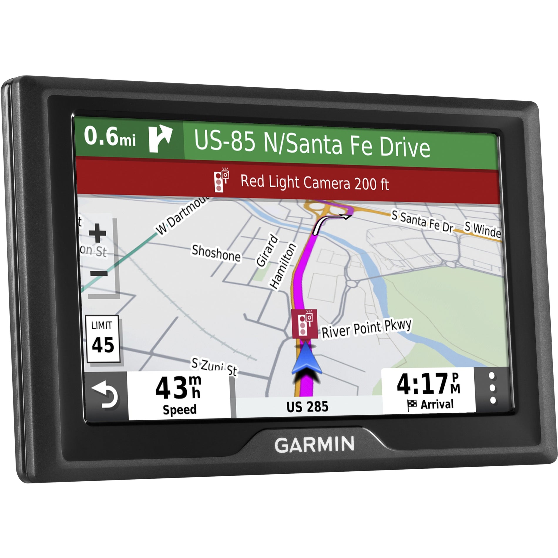 Garmin 010-02036-06 Drive 52 Automobile Portable GPS Navigator, 5" Touchscreen, Turn-by-Turn Directions