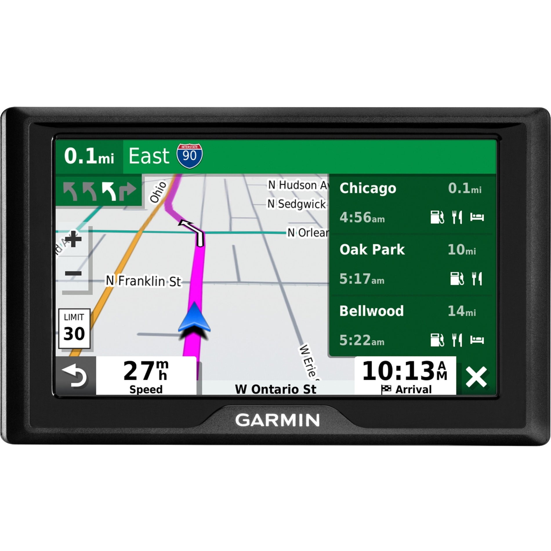 Garmin 010-02036-07 Drive 52 Automobile Portable GPS Navigator, 5" Touchscreen, Preloaded Maps