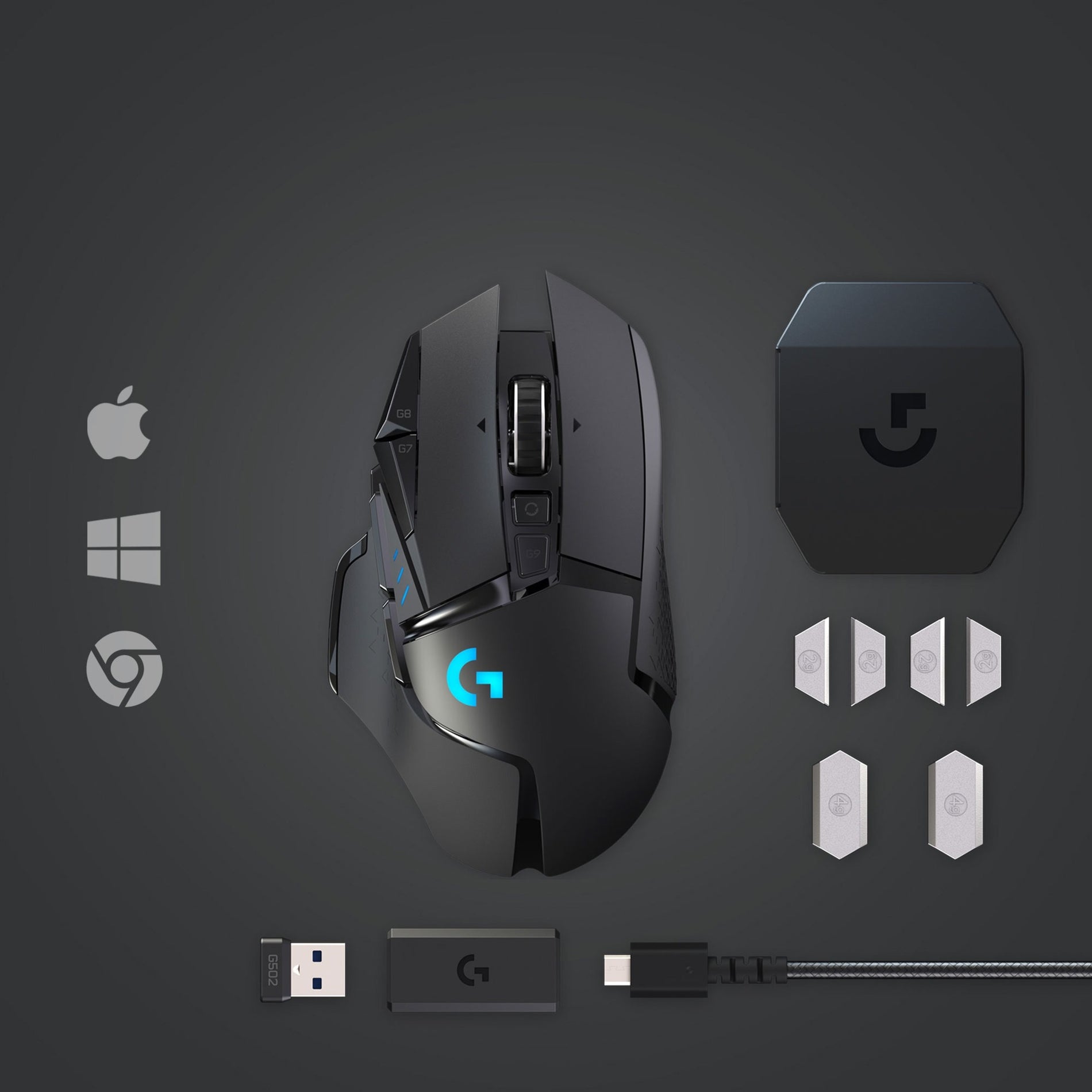 Logitech Launches G502 Lightspeed Mouse: The Classic Mouse Goes Wireless