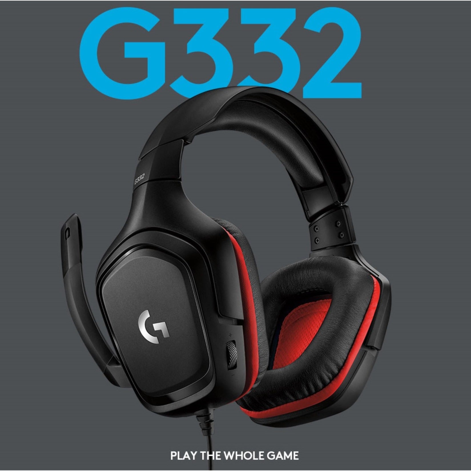 Logitech G332 Stereo Gaming Headset - Immersive Gaming Experience [Discontinued]