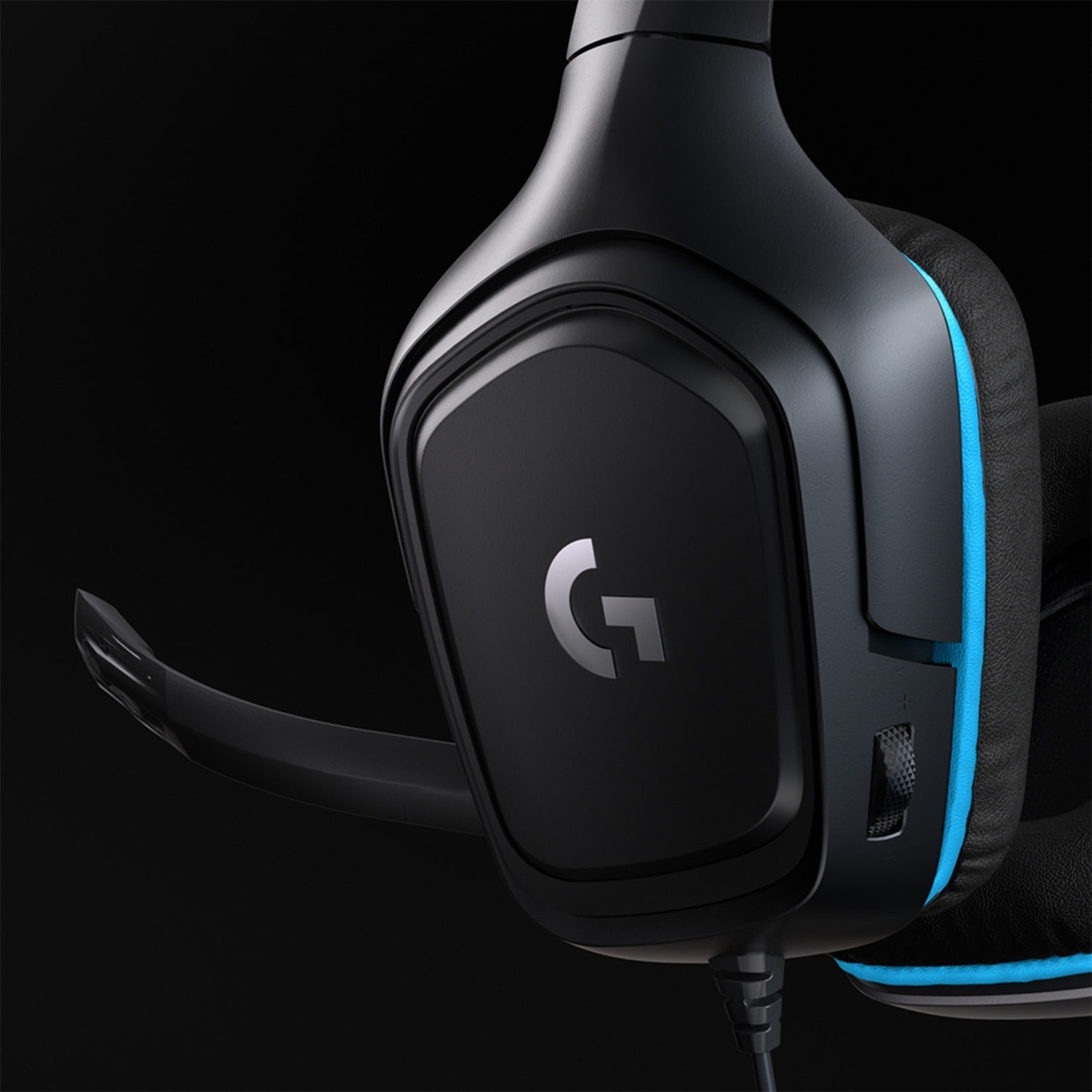 Logitech G432 Gaming Headset, Surround Sound, 50mm Drivers
