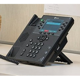 Poly 2200-48842-001 VVX 450 OBi Edition IP Phone, Color Display, 12 Phone Lines