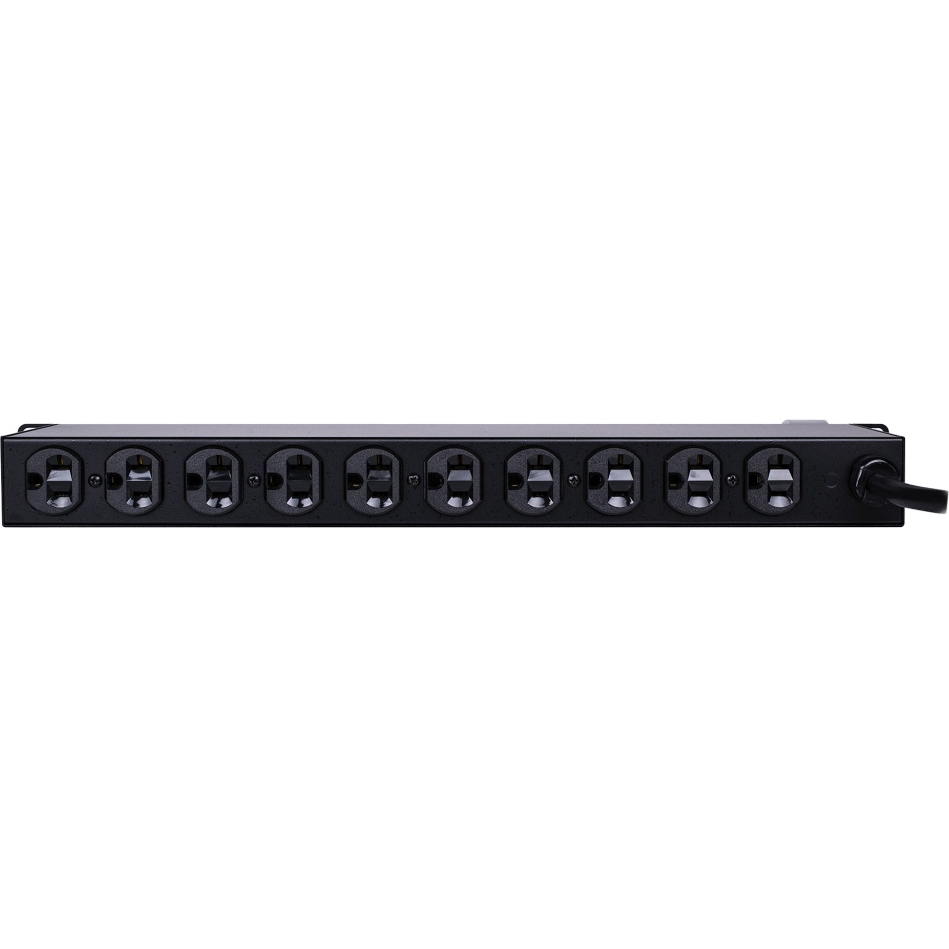 CyberPower CPS-1220RMS Rackmount PDU, 20 Amps, 12 Outlets, Surge Protection