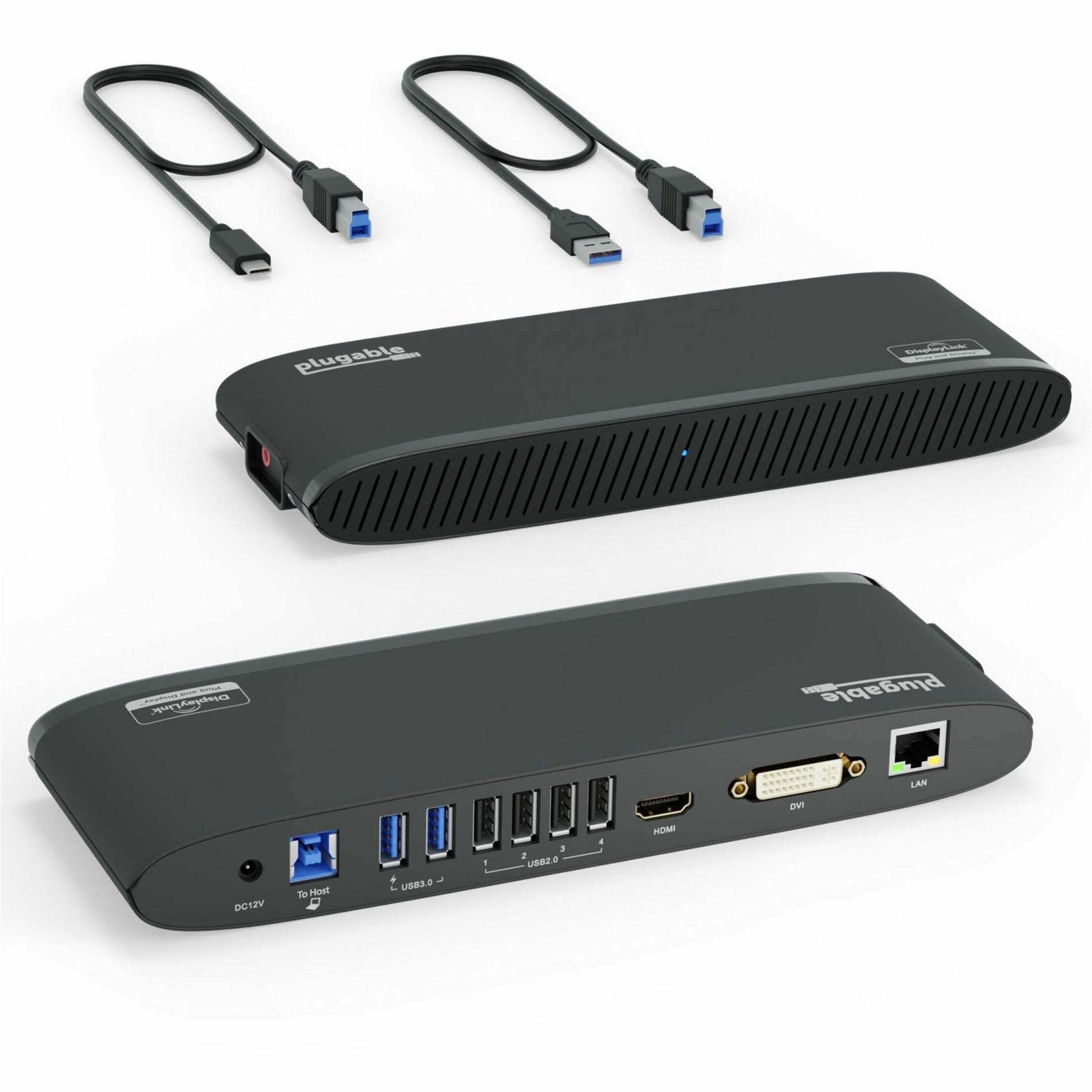 plugable 7-in-1 usb-c ドッキングステーション 4K mac ドッキング