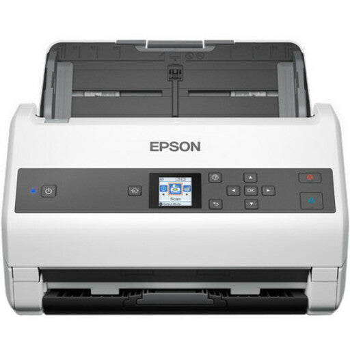 Epson B11B250201 WorkForce DS-870 Color Duplex Workgroup Document Scanner, 600 dpi Optical, 100 Sheets ADF Capacity