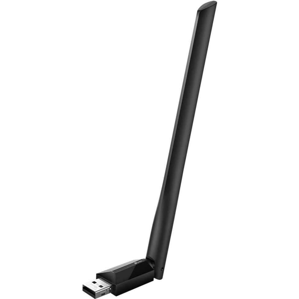 TP-Link ARCHER T2U PLUS AC600 High Gain Wireless Dual Band USB Adapter, Wi-Fi 5, 600 Mbit/s