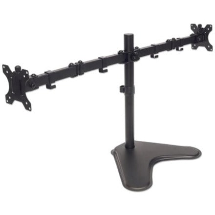 Universal Dual Monitor Stand with Double-Link Swing Arms [Discontinued]