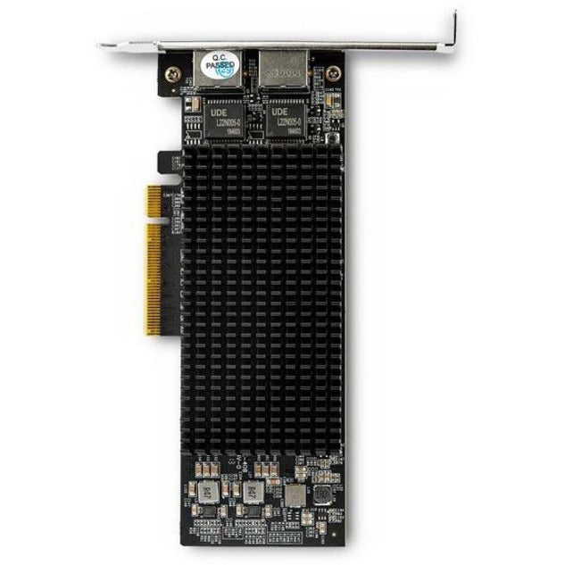 StarTech.com ST10GSPEXNDP Dual-Port 10Gb PCIe Network Card with 10GBASE-T & NBASE-T, Dual NIC Card