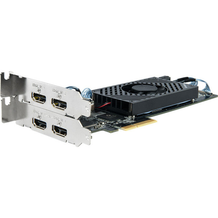 AVerMedia CL314H1 1080p60 HDMI 4-Channel PCIe Video Capture Card w/ Low Profile, High-Resolution Video Capture and Audio Embedding