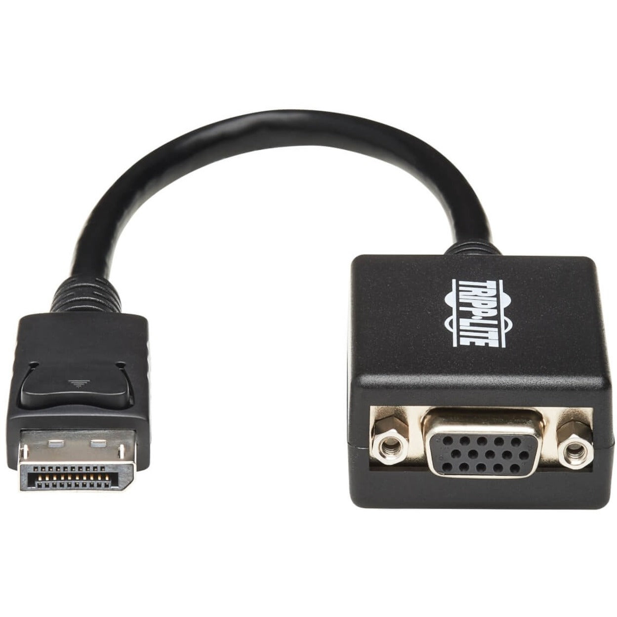 Tripp Lite P134-06N-VGA-BP Displayport/VGA Video Cable, Active, 6", 50-Pack