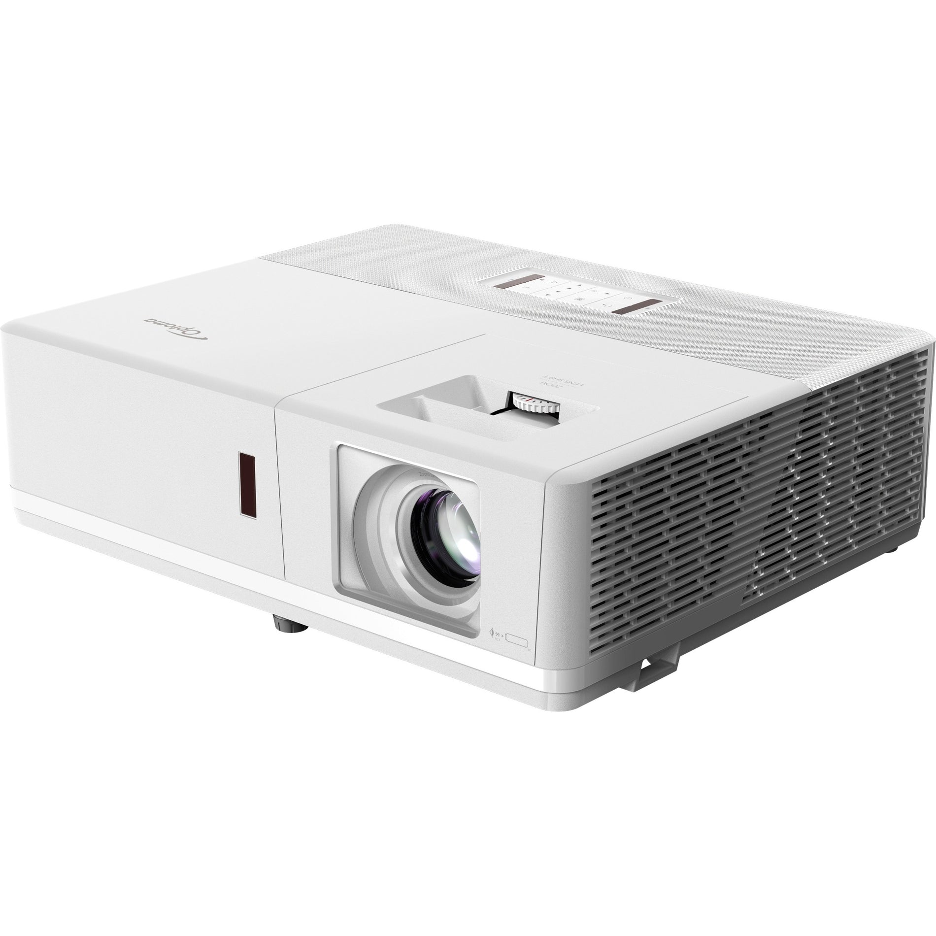 Optoma ZU506T-W WUXGA Professional Installation Laser Projector, 5000 lm, 3D Ready, 20,000 Hour Lamp Life [Discontinued]