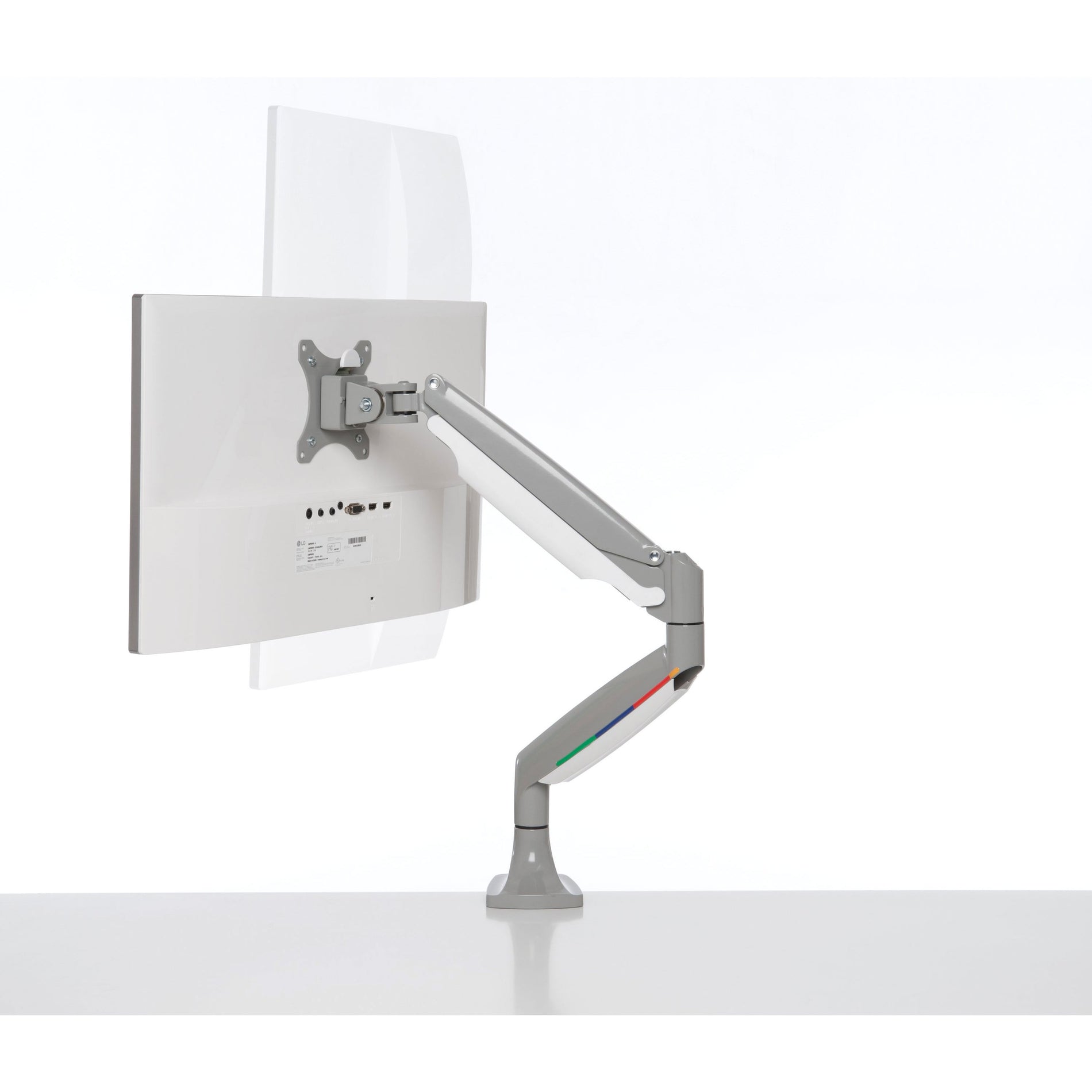 Kensington SmartFit Mounting Arm for Monitor - Silver Gray (K55470WW) Alternate-Image6 image