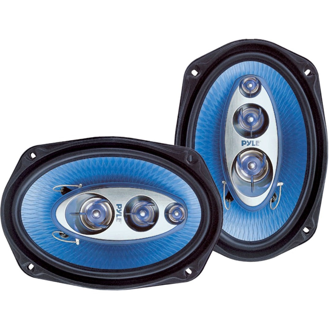Pyle PL6984BL Blue Label Series Car Speaker, 4-Way, 200W RMS, 400W PMPO