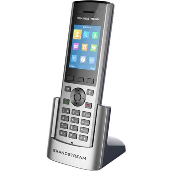Grandstream DP730 DECT Cordless HD Handset for Mobility, 2.4" TFT LCD Screen, Call Pick-up, Conference Call, Belt Clip