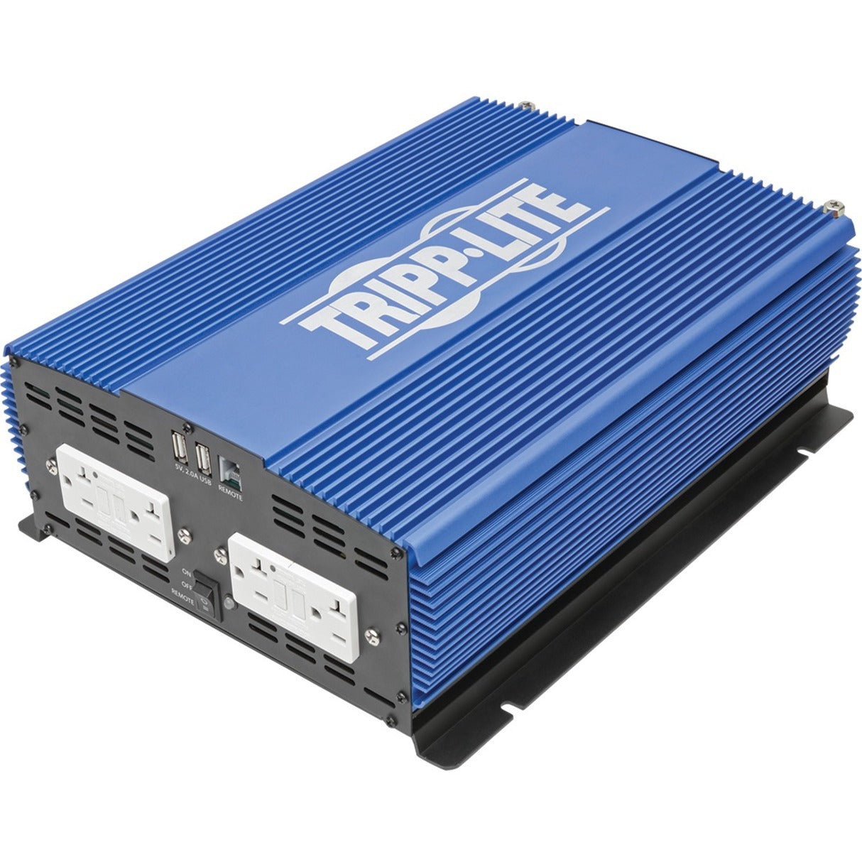 Tripp Lite PINV2000HS Power Inverter 2000W Kompakt Mobil Tragbar 4 Steckdosen 2 USB-Anschlüsse