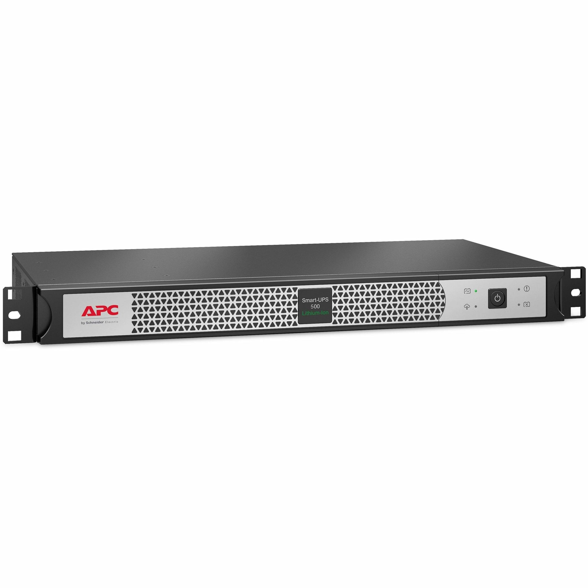 APC SCL500RM1UNC Smart-UPS 500VA Rack-mountable UPS, 5 Year Warranty, Energy Star, USB and Serial Port, 120V AC Input Voltage, 500 VA/400 W Load Capacity, Lithium Ion Battery, 2.70 Minute Backup/Run Time