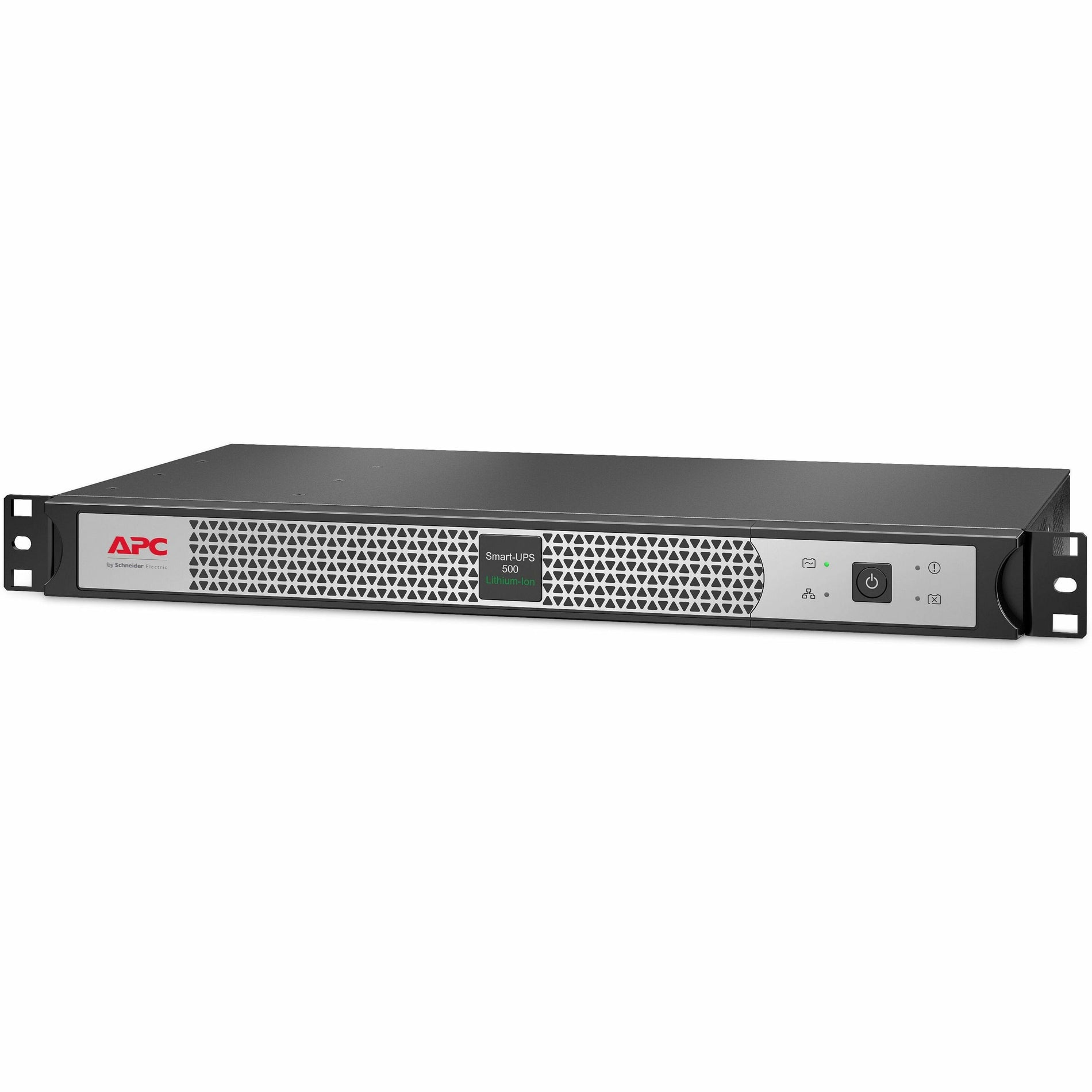APC SCL500RM1UNC Smart-UPS 500VA Rack-mountable UPS, 5 Year Warranty, Energy Star, USB and Serial Port, 120V AC Input Voltage, 500 VA/400 W Load Capacity, Lithium Ion Battery, 2.70 Minute Backup/Run Time