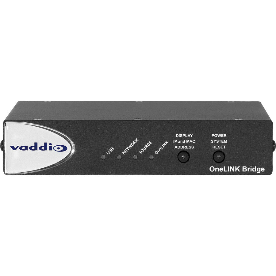 Vaddio 999-99600-200 RoboSHOT 12E HDBT OneLINK Bridge System, 1080p Video Conferencing Camera