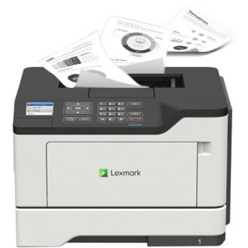 Lexmark 36S0748 MS521DN Desktop Laser Printer, Monochrome, 1200 x 1200 dpi, Automatic Duplex Printing