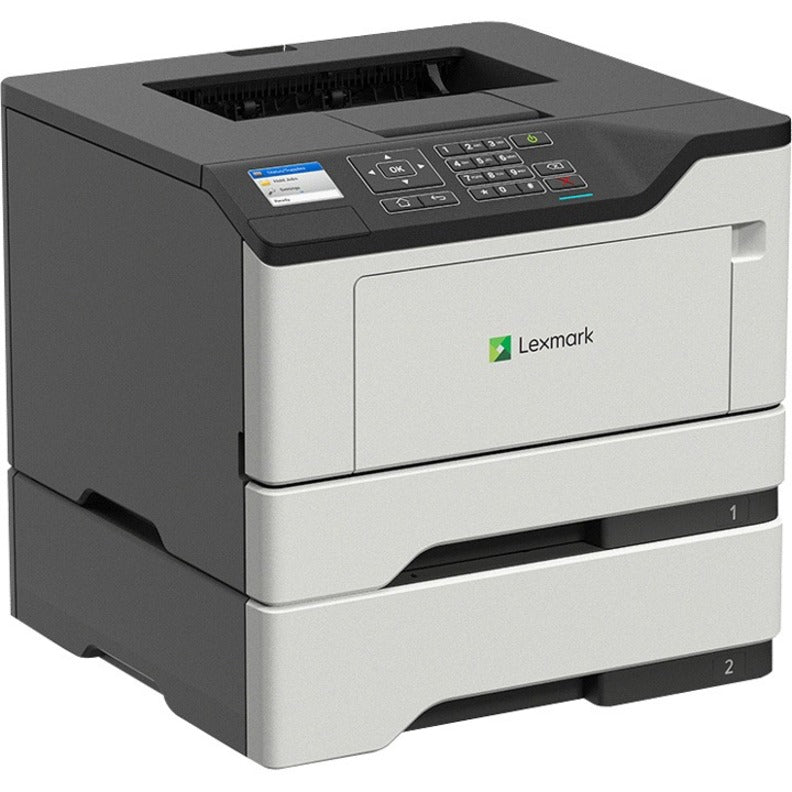 Lexmark 36S0553 MS521DN Desktop Laser Printer, Monochrome, 1200 x 1200 dpi, Automatic Duplex Printing