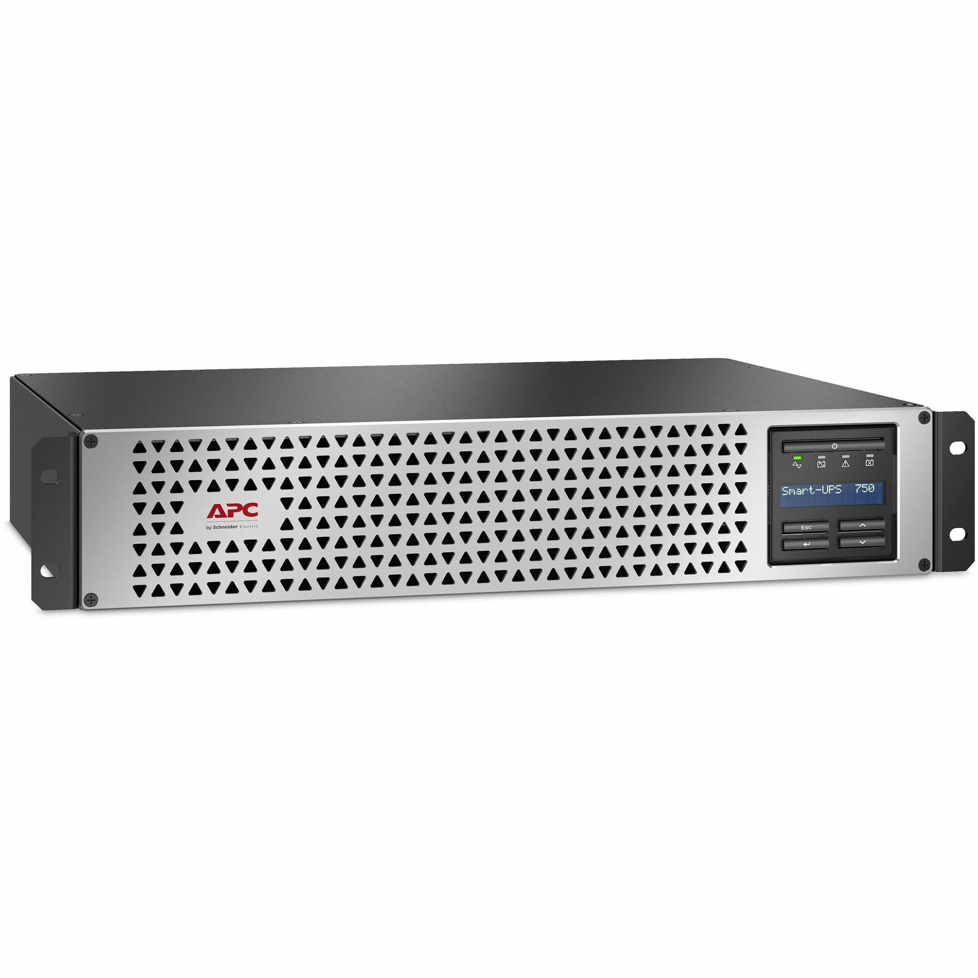 APC SMTL750RM2UC Smart-UPS Li-Ion, Short Depth 750VA Rack-mountable UPS, 5 Year Warranty, USB & Network Ports