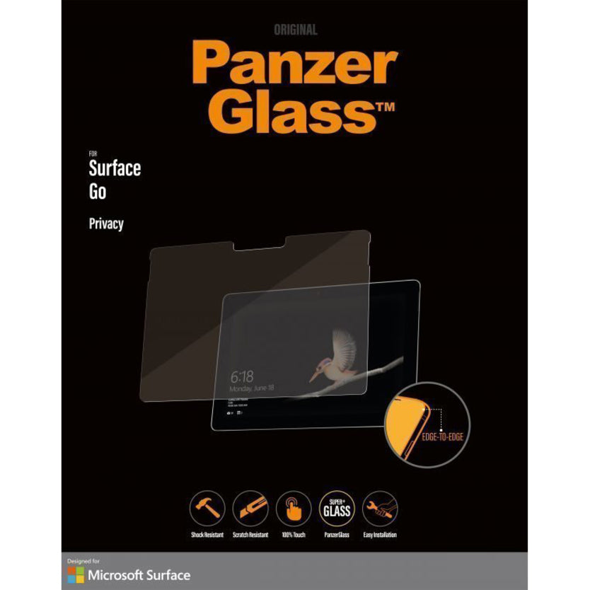 PanzerGlass P6255 Privacy Screen Filter Transparent, Anti-reflective, Touch Sensitive, Blue Light Reduction