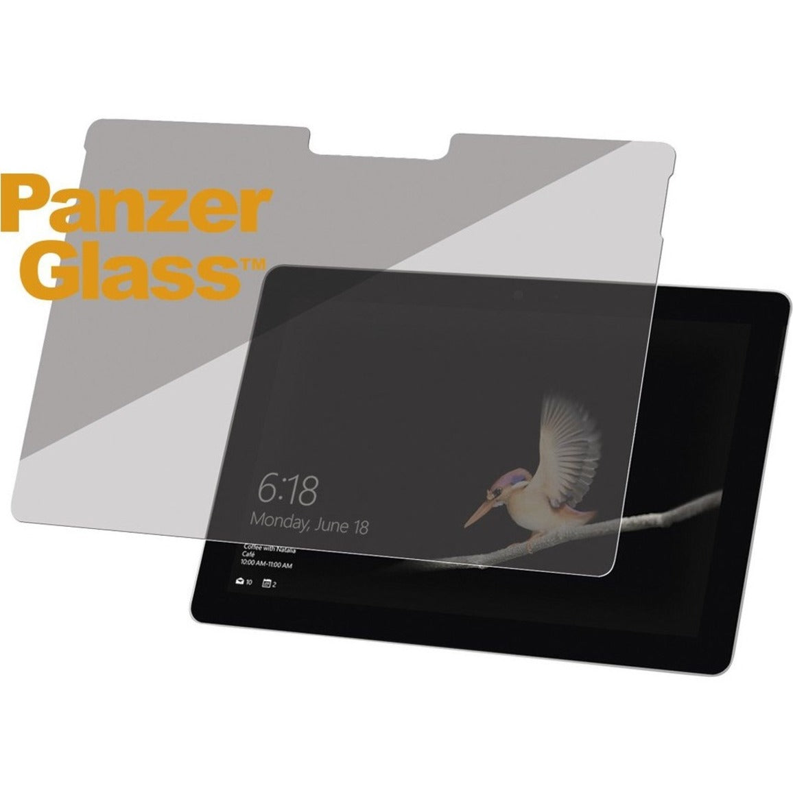 PanzerGlass P6255 Privacy Screen Filter Transparent, Anti-reflective, Touch Sensitive, Blue Light Reduction