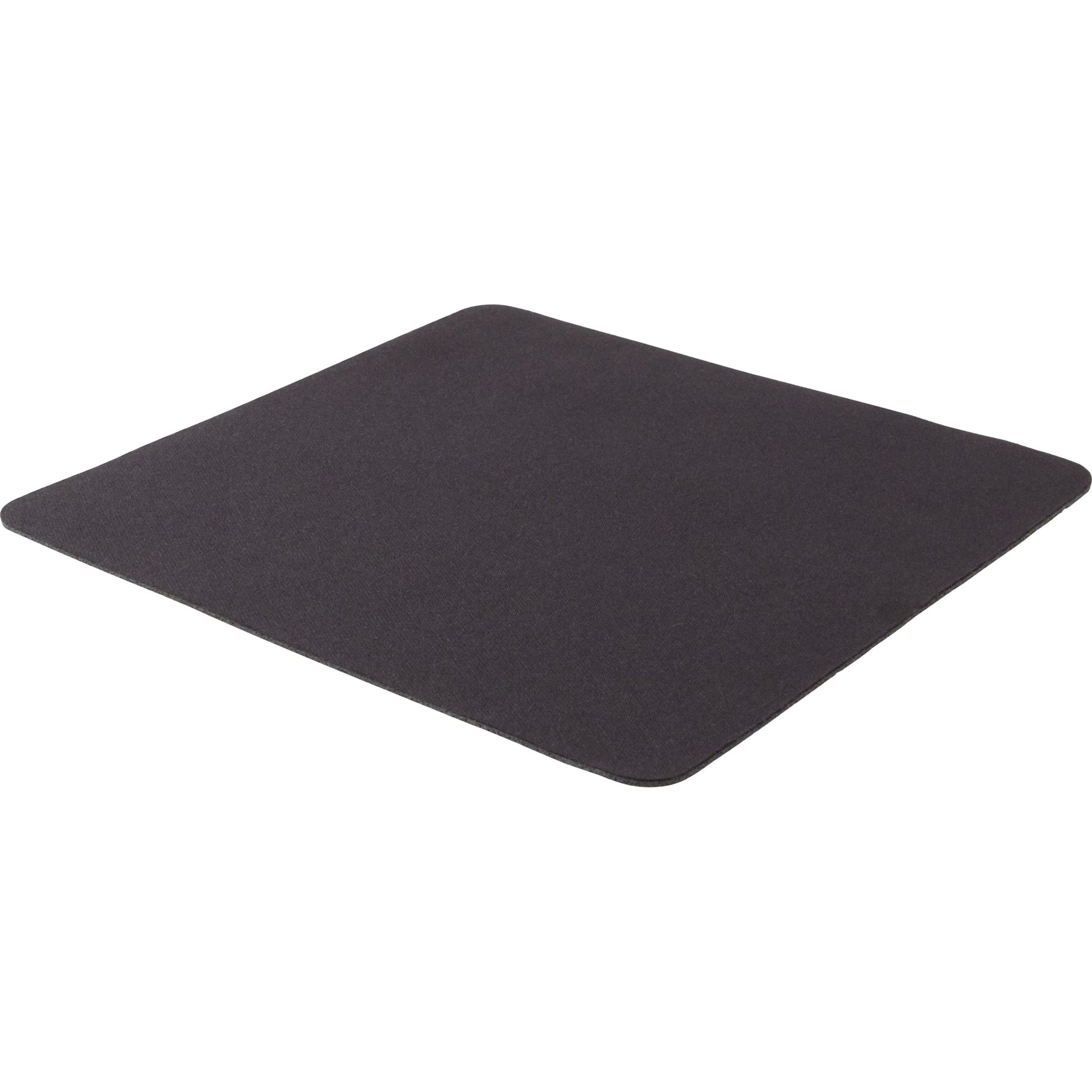 Allsop 28229 Basic Mousepad - Black, Specially Woven Surface for Better Mouse Control, Techrip Base