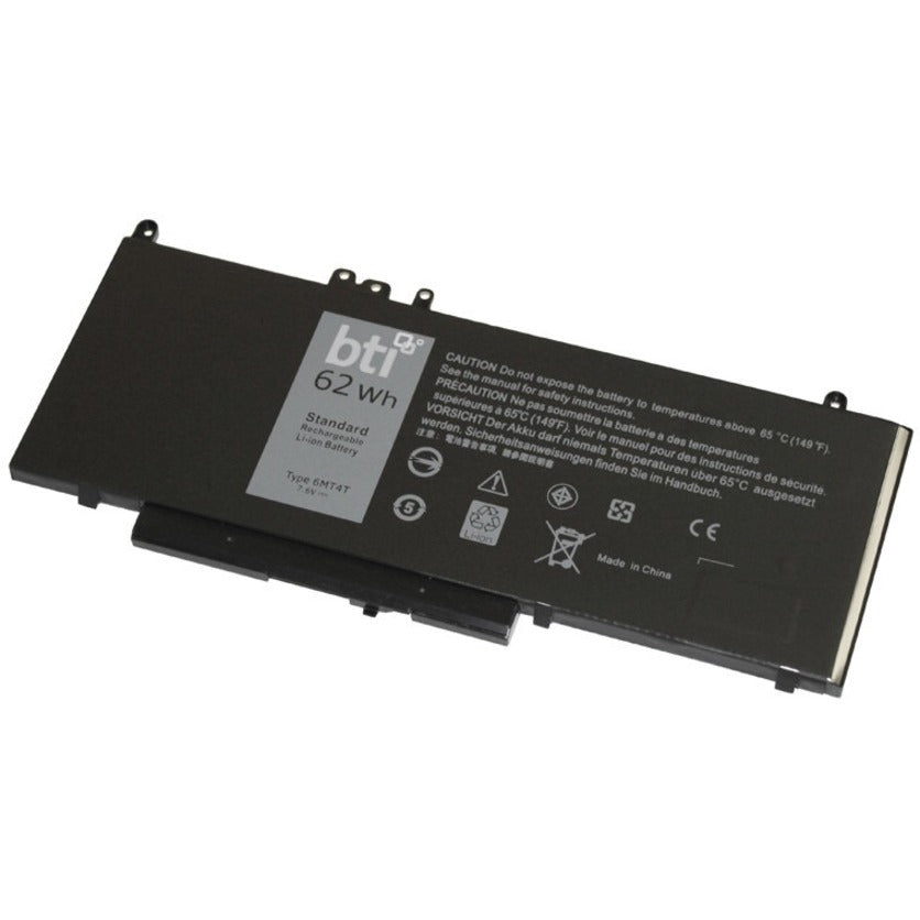 BTI 451-BBTW-BTI Battery, 18 Month Limited Warranty, Compatible with Dell Latitude Notebooks