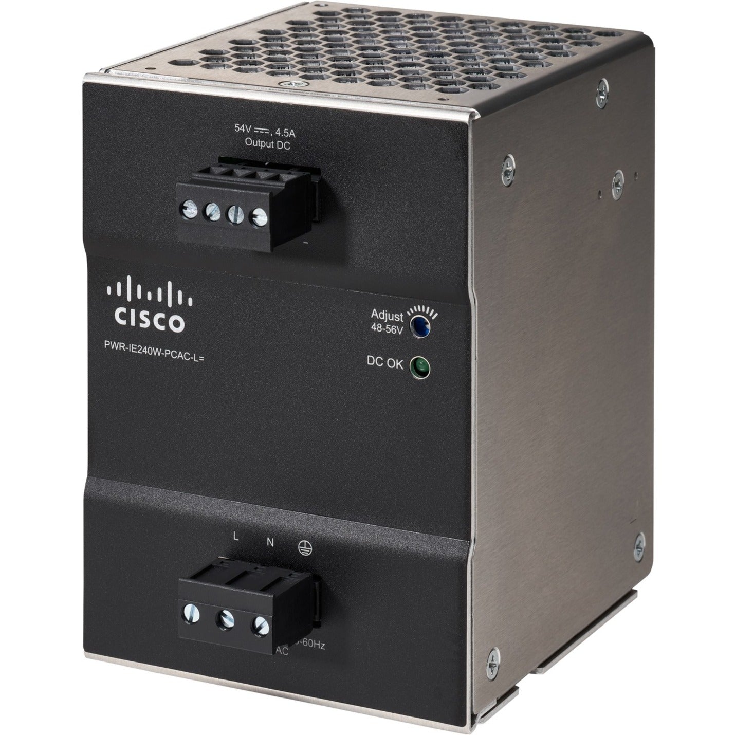 Cisco PWR-IE240W-PCAC-L= Power Supply, Compatible with Cisco Catalyst IE3200 Rugged Series Server