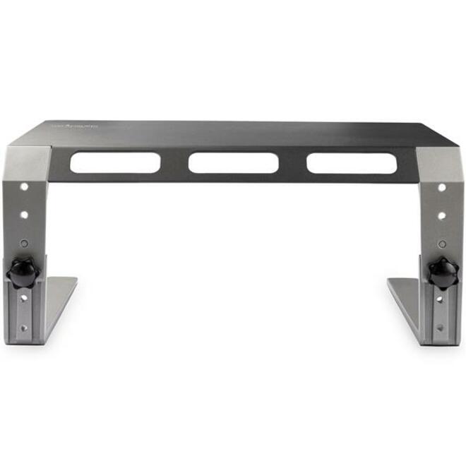 StarTech.com MONSTND Monitor Riser Stand - Height Adjustable - Steel and Aluminum, for up to 32" Monitor, Cable Management, Non-skid Feet