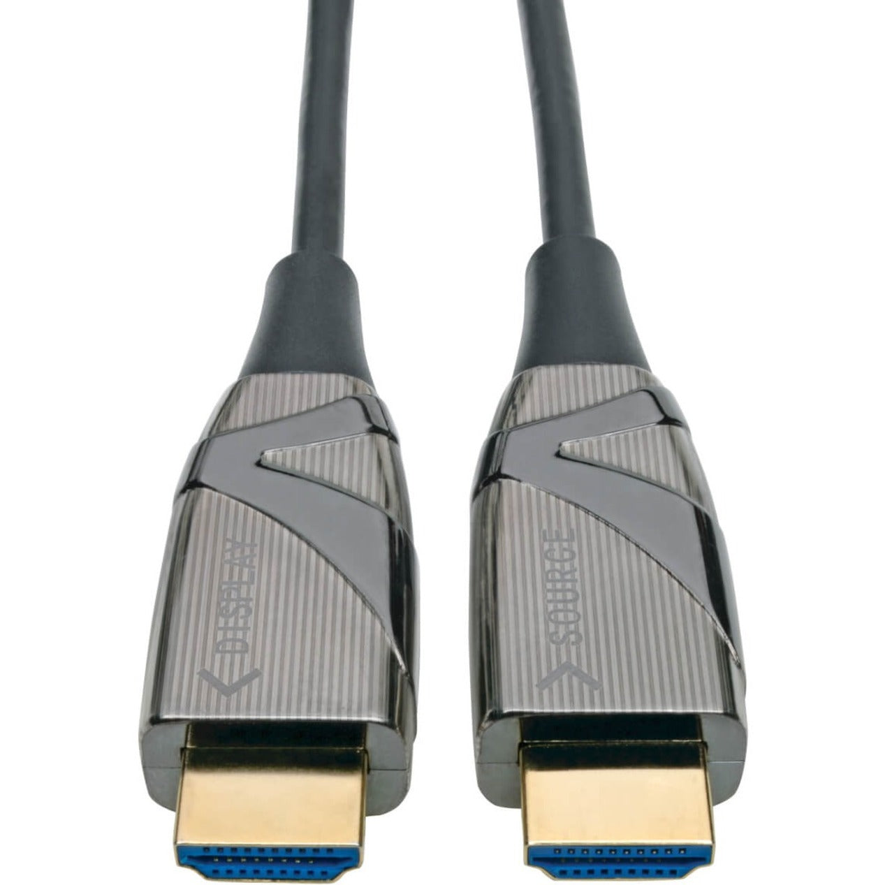 Tripp Lite P568-15M-FBR Fiber Optic Audio/Video Cable, 50 ft, 18 Gbit/s, 3840 x 2160, Black
