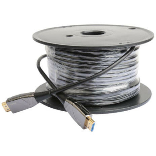 Tripp Lite P568-45M-FBR Fiber Optic Audio/Video Cable, 148 ft, HDMI 2.0, Black