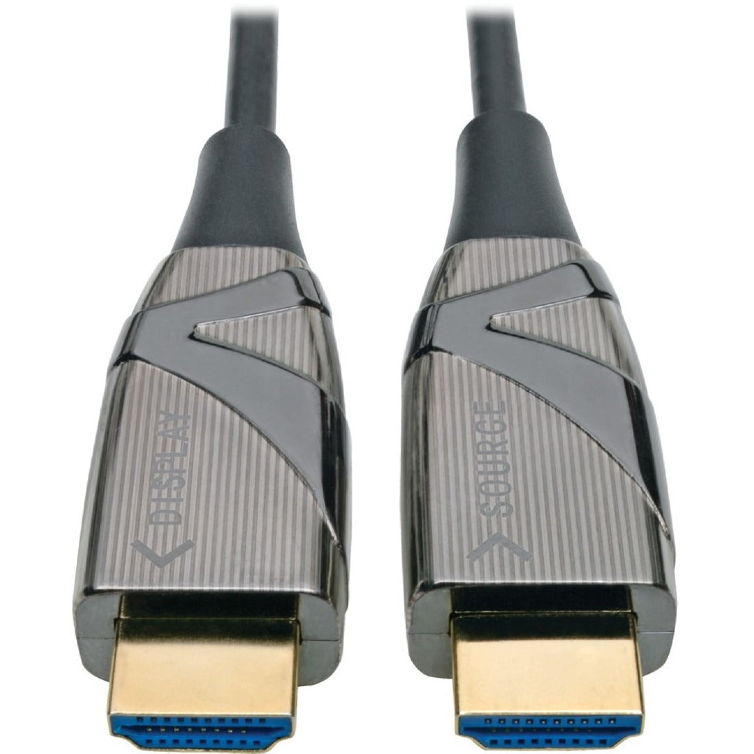Tripp Lite P568-50M-FBR Fiber Optic Audio/Video Cable, 164 ft, 4K 60Hz, HDMI 2.0, Black