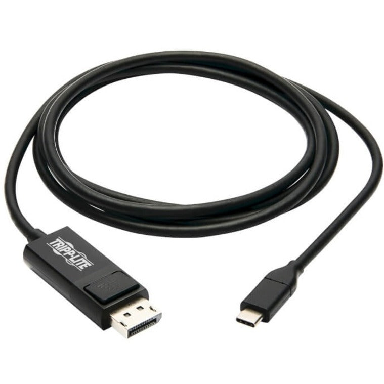 Tripp Lite U444-006-DP-BE USB-C to DisplayPort Adapter, Black, 6 ft.