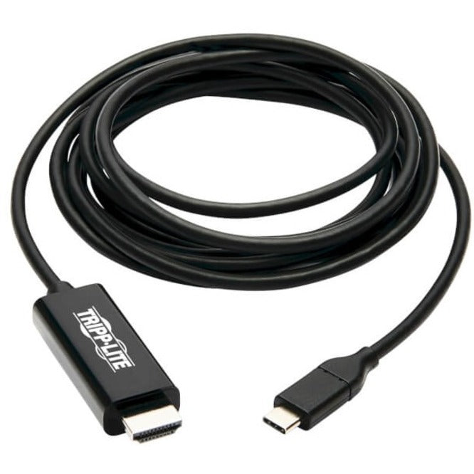 Tripp Lite U444-009-H4K6BE USB-C to HDMI Adapter, Black, 9 ft.