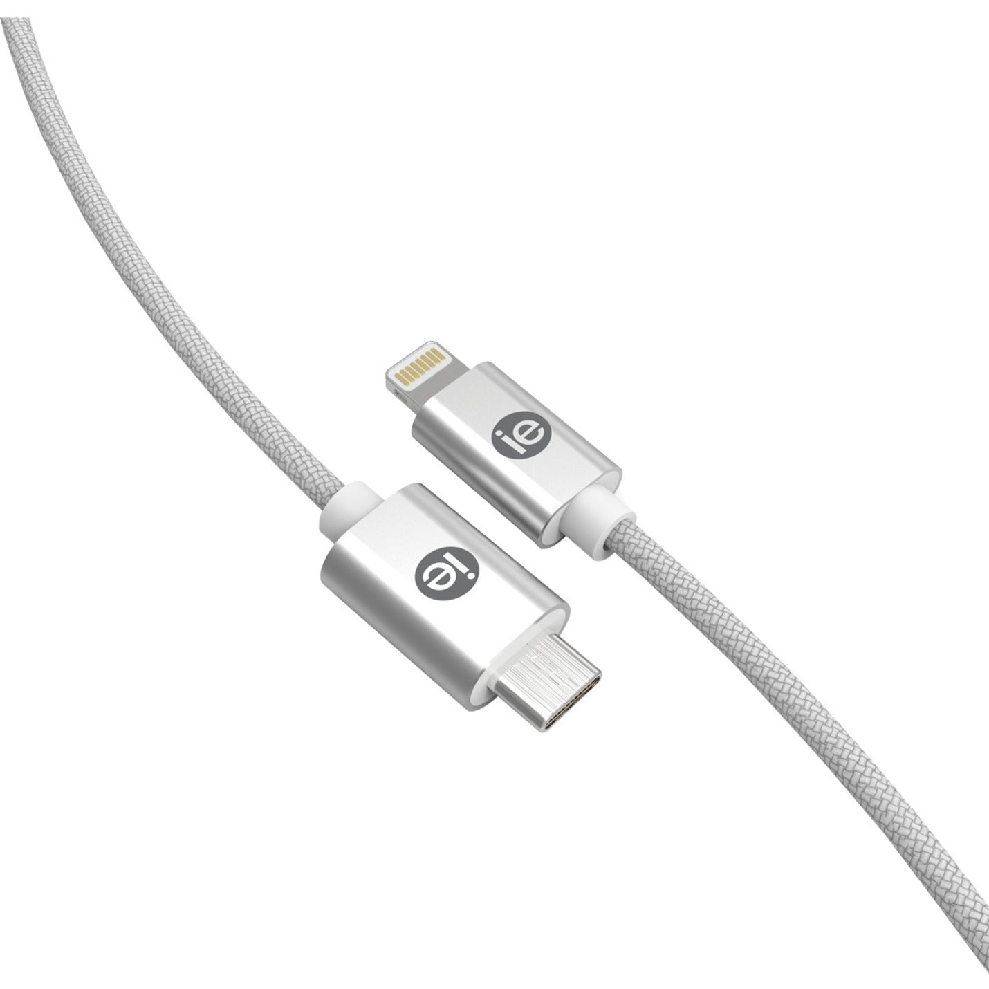DigiPower IEN-BC6C2L-WT Lightning/USB Data Transfer Cable, White