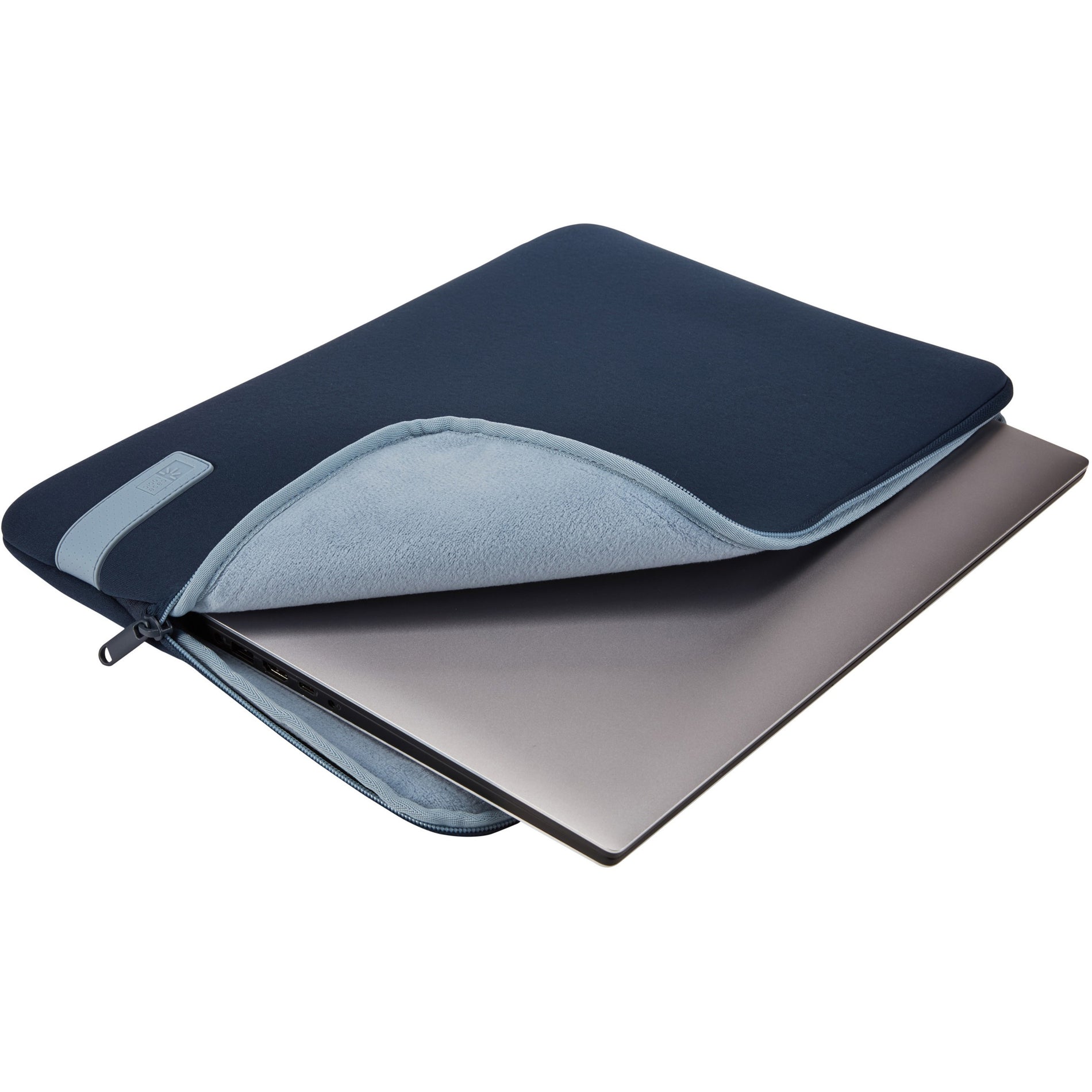 Case Logic 3203961 Reflect 14" Laptop Sleeve, Dark Blue, Memory Foam, Scratch Resistant
