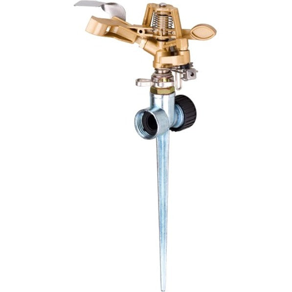 Melnor 9535C Metal Pulsating Sprinkler, Lifetime Warranty, Residential Use