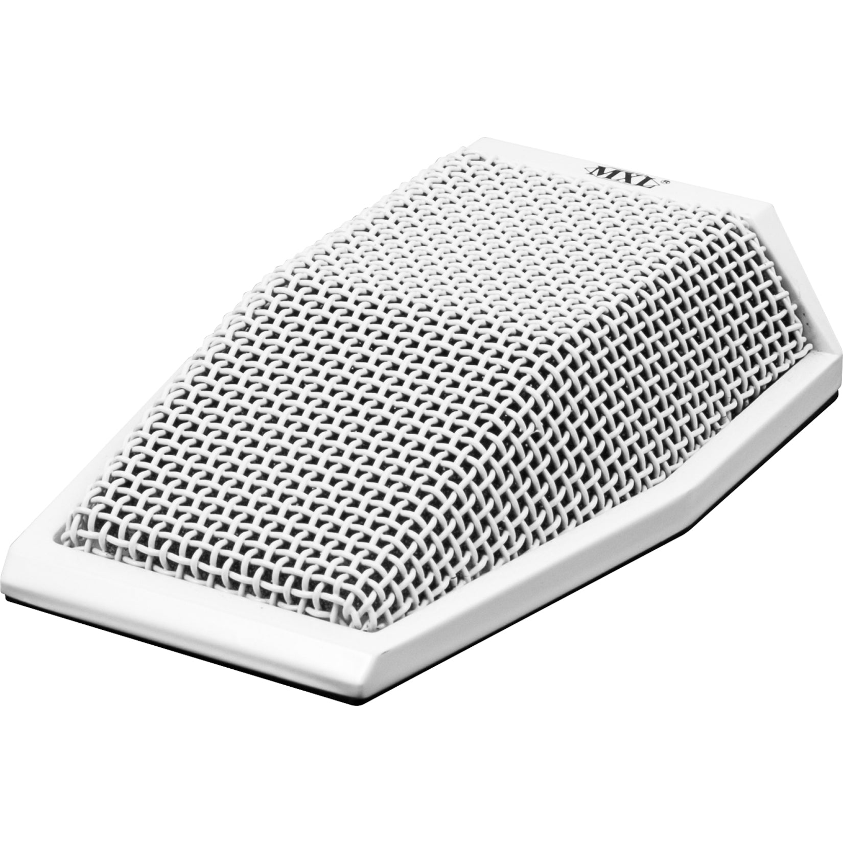 MXL Microphones MXL AC-404-WHITE AC-404 USB Boundary Mic, Wide-cardioid, Surface Mount, Classroom, Courtroom, Conference Room, Mac, PC [Discontinued]
