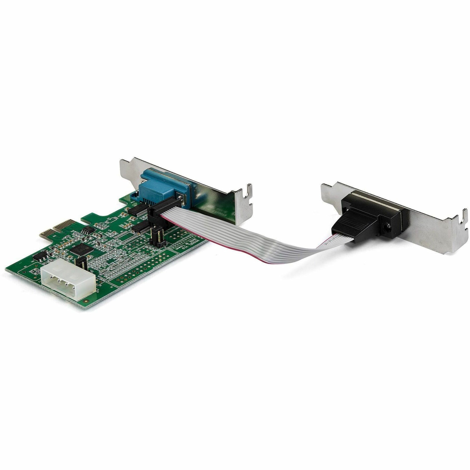 StarTech.com PEX2S953LP 2-Port RS232 Serial Adapter Card with 16950 UART, Low-profile, PCI Express