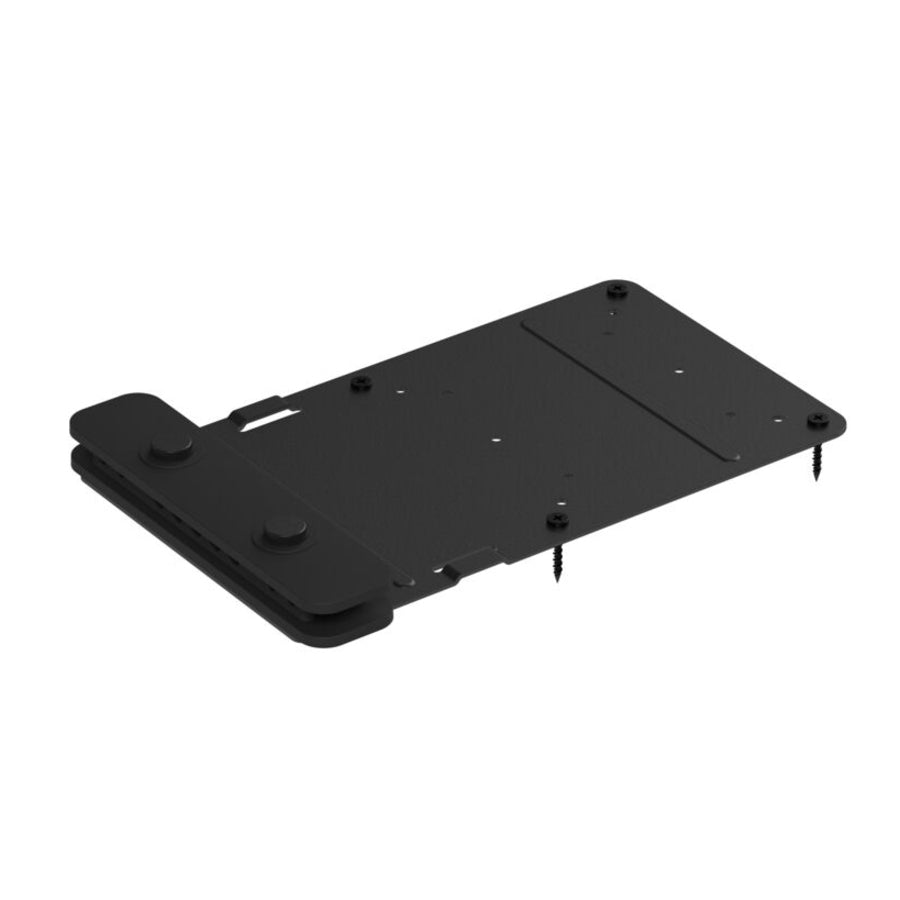 Logitech 939-001825 PC Mount, Mounting Plate, CPU, Mini PC, Chromebook, Meeting Room, Retail, Wall, Under Table