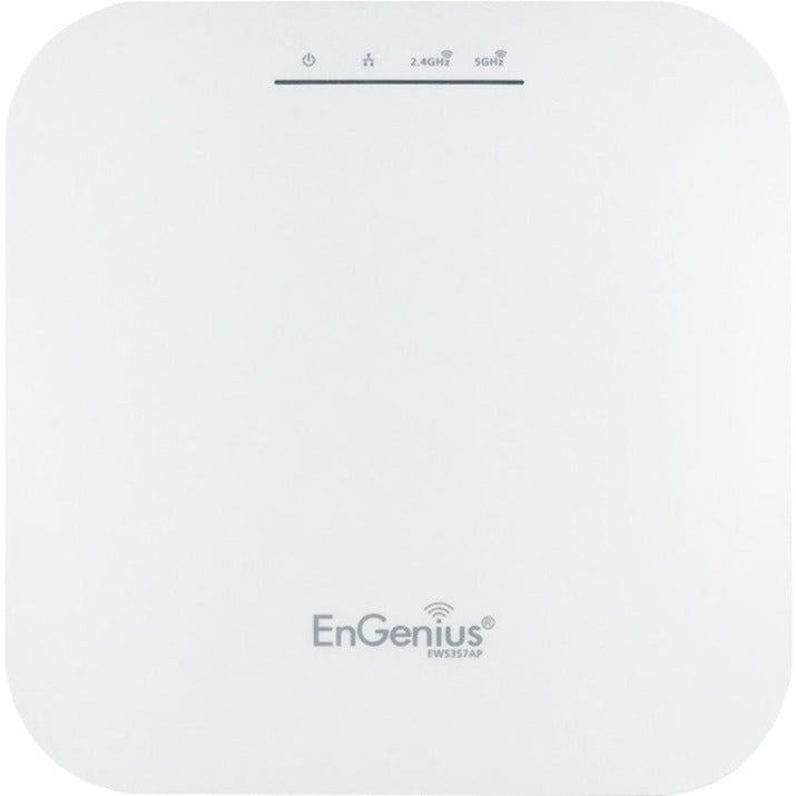 EnGenius EWS357AP 802.11ax WiFi 6 2x2 Managed Indoor Wireless Access Point, 1.73 Gbit/s Wireless Transmission Speed