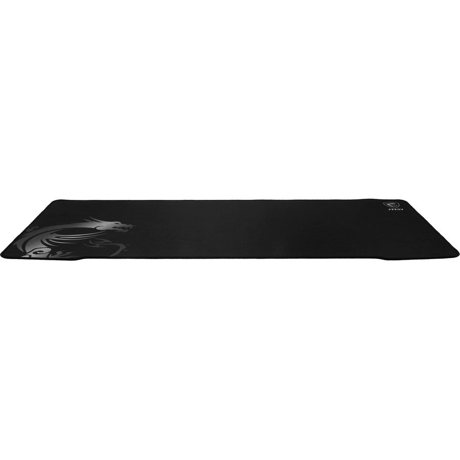 MSI AGILITY GD70 Gaming Mousepad AGILITYGD70, Smooth and Comfortable Black Mouse Pad with Stitched Edge