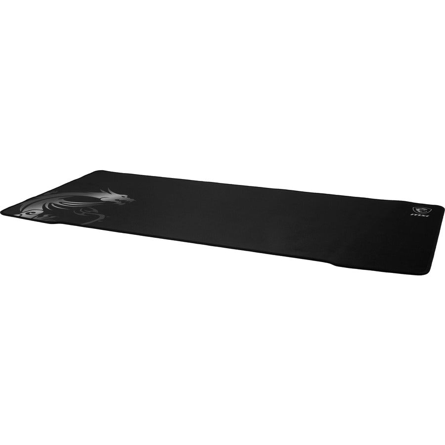 MSI AGILITY GD70 Gaming Mousepad AGILITYGD70, Smooth and Comfortable Black Mouse Pad with Stitched Edge