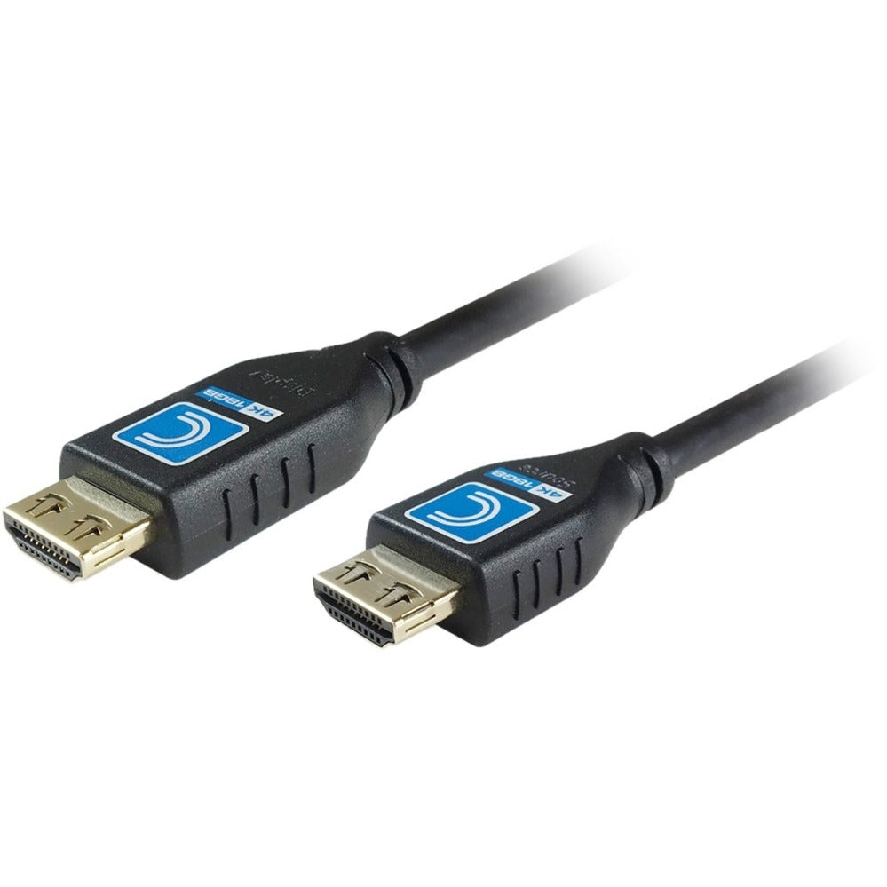 Comprehensive MHD18G-25PROBLKA MicroFlex Active Pro HDMI A/V Cable, 25 ft, Ultra Flexible, 18 Gbit/s, Jet Black